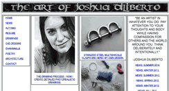 Desktop Screenshot of joshuadiliberto.com